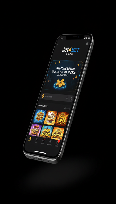 Jet4Bet Casino Casino on Smartphone