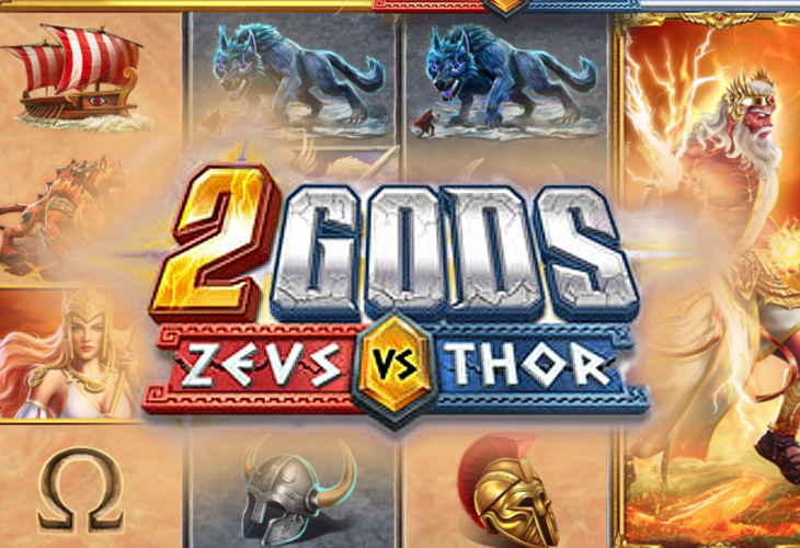 2 Gods Zeus vs Thor - 4ThePlayer slot at Jet4Bet Casino Casino