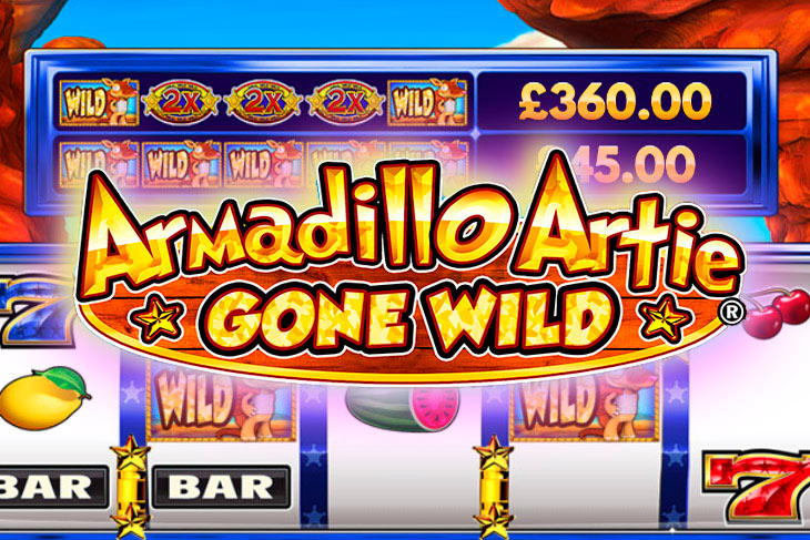 Armadillo Artie Gone Wild - DWG slot at Jet4Bet Casino Casino