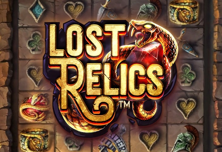 Lost Relics - NetEnt slot at Jet4Bet Casino Casino