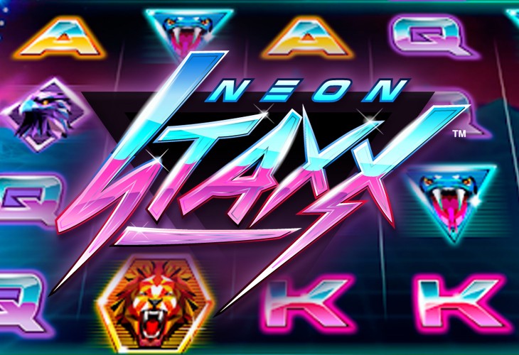 Neon Staxx - NetEnt slot at Jet4Bet Casino Casino