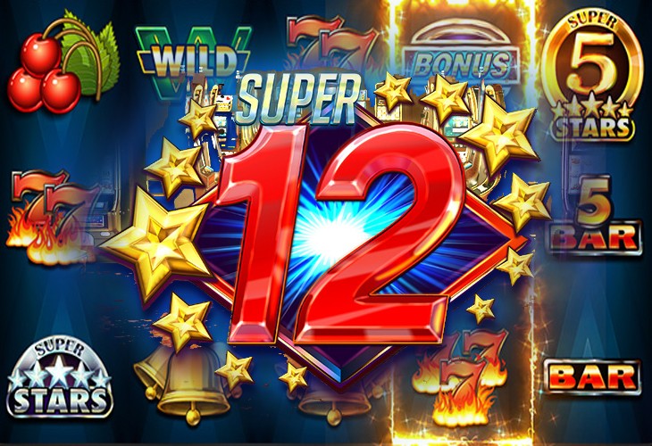 Super 12 Stars - Red Rake slot at Jet4Bet Casino Casino