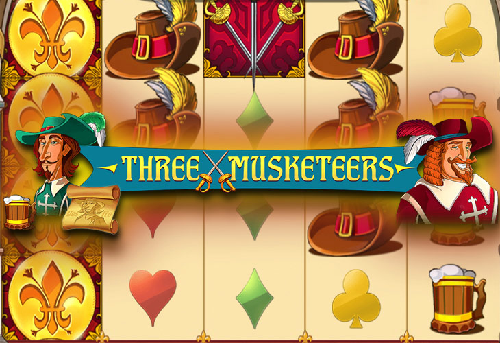 Three Musketeers - Red Tiger Gaming slot at Jet4Bet Casino Casino