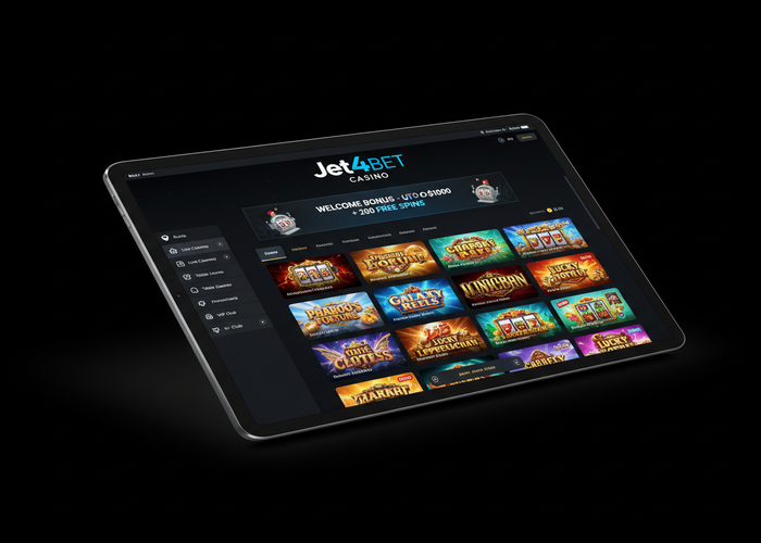 Jet4Bet Casino Casino in Tablet